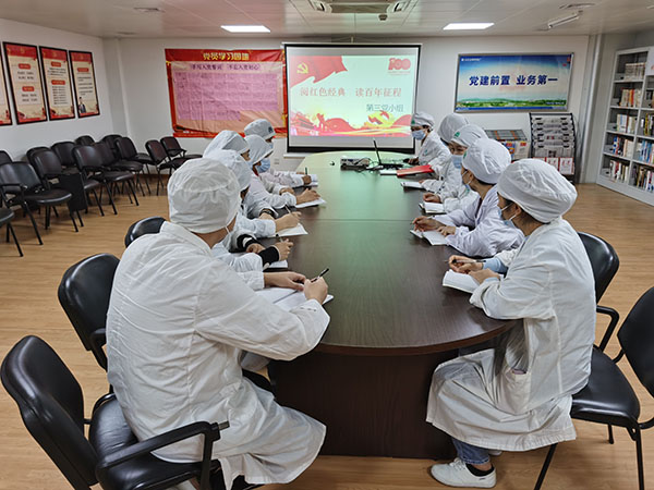 诵读红色经典，，，，，，感悟初心使命—— 第二党支部第三小组开展“红色经典诵读主题党日活动