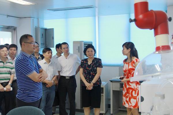 江门市生物医药工业生长专题调研组莅临J9国际站总厂调研指导 - J9国际站