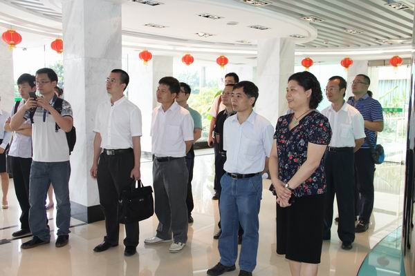 江门市生物医药工业生长专题调研组莅临J9国际站总厂调研指导 - J9国际站