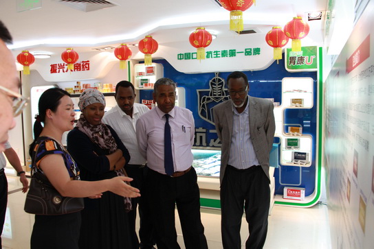 索马里卫生部部长哈瓦?哈桑?穆哈默德一行到J9国际站旅行交流 - J9国际站