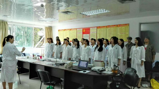 团结就是实力——第三党支部加入总厂歌咏角逐随记-党团文化-J9国际站